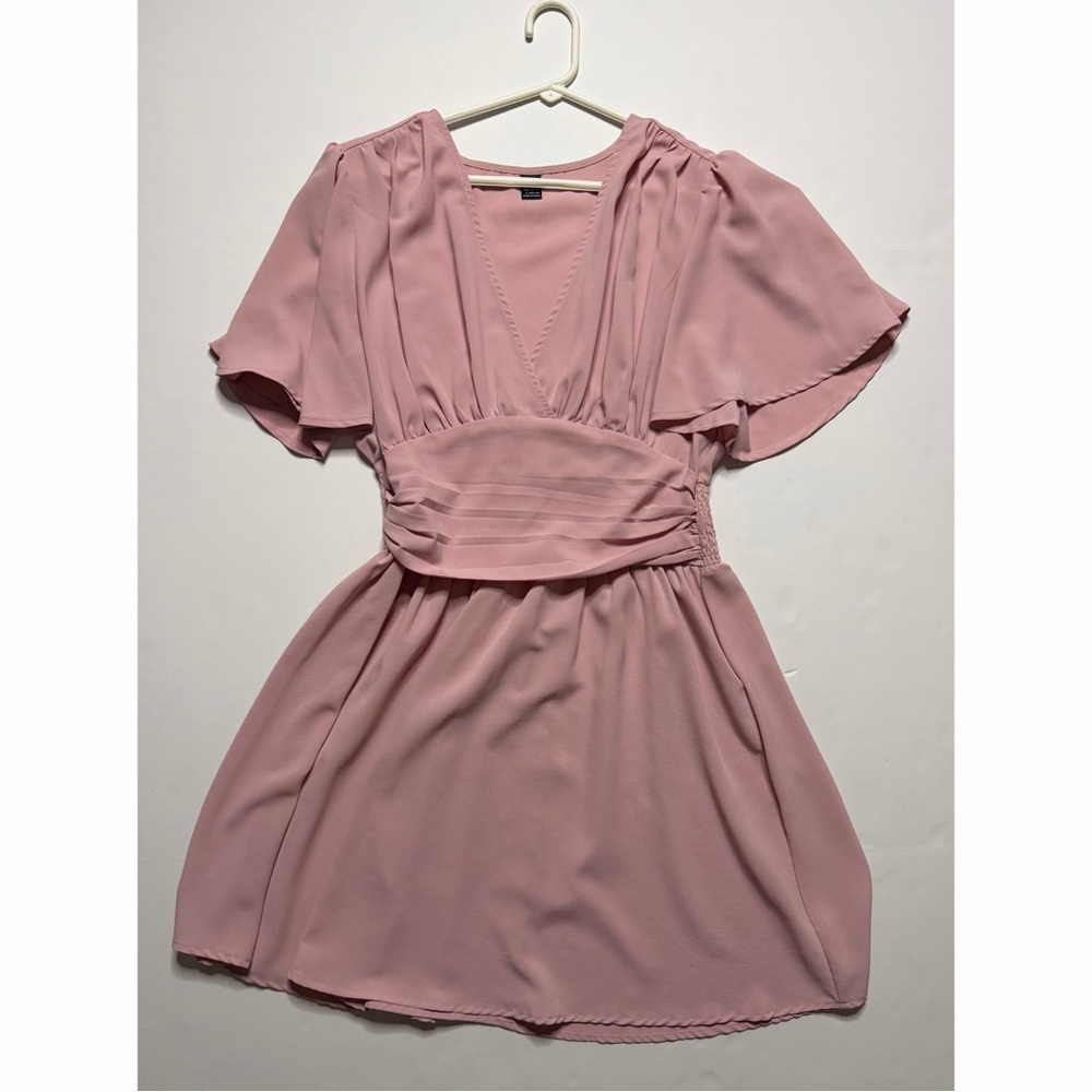 SHEIN Blush Pink Mini Dress